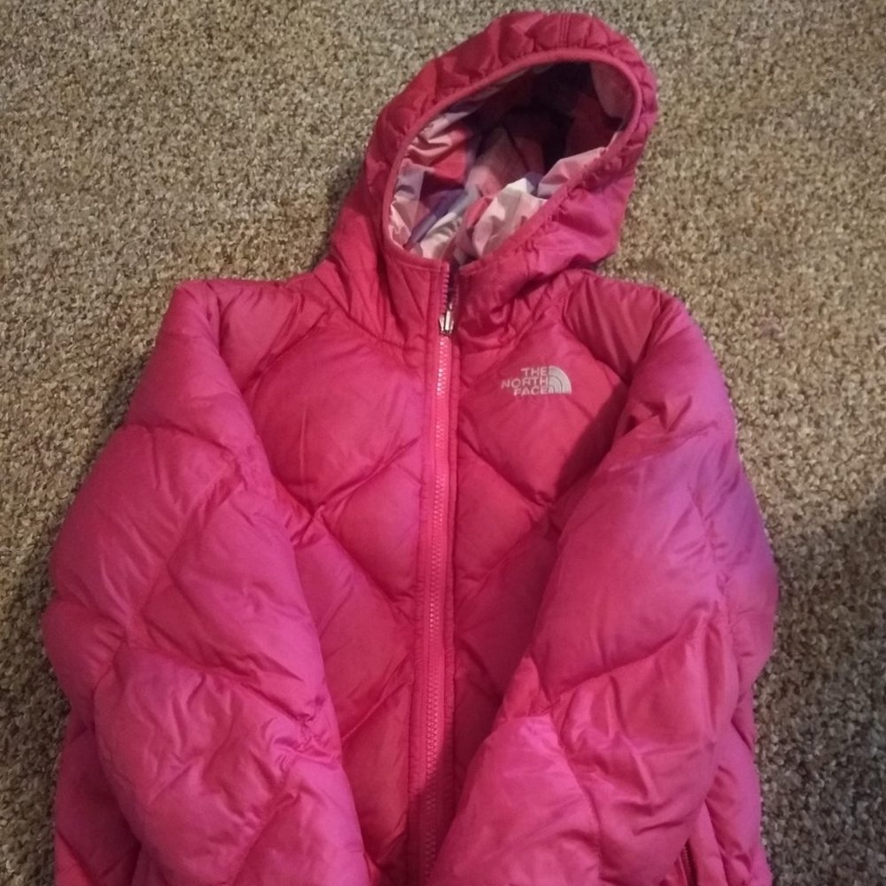 EUC Reversible 550 sz. S (5/6) NF 75% Down Puffer w/ Hood-Warm & Cozy for Winter